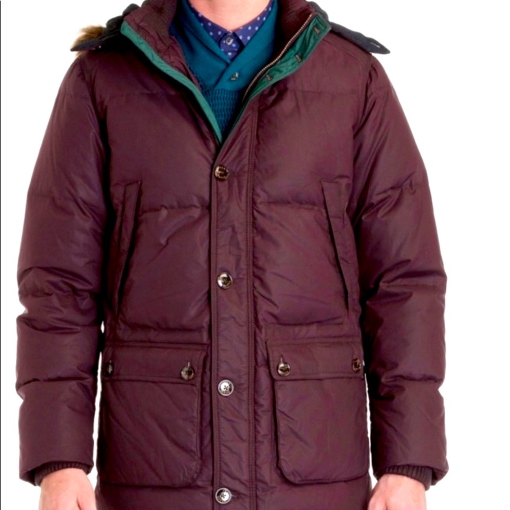 Ted Baker Mens down Parker NWT  size Small